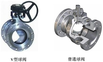 V型球阀和普通球阀区别